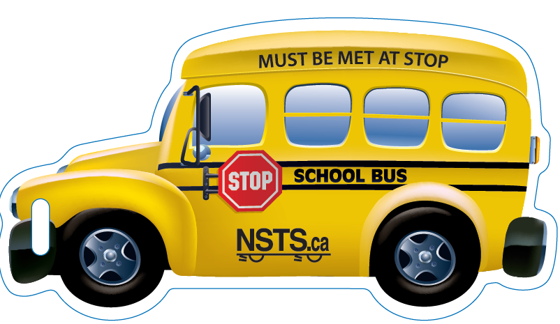 Must Be Met At Stop Bus Tag